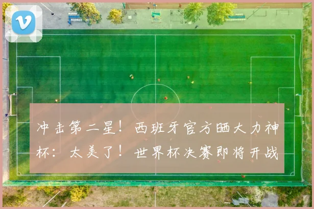 冲击第二星！西班牙官方晒大力神杯：太美了！世界杯决赛即将开战